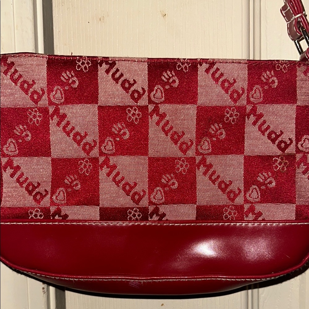 Vintage Mudd 90’s Red Checkered Mini Shoulder Bag